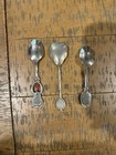Vintage Souvenir Spoon Lot Maine Lobster New Brunswick Canada Collectible 3pc