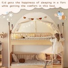 Twin Size Bed Canopy Bed Tents Dream Tent On Bed Privacy Space Blackout Sleeping