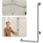 Stainless Steel Grab Bar Bathroom Safety Rail Supports 300lbs Easy Install New