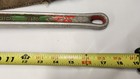 Ridgid No  5 Adjustable Strap Pipe Wrench  26  Strap W previous Owner Etchings