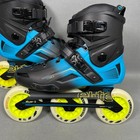 Rd Elite Alpha 110 Speed Skates Rollerblades Inline Size 8 Roller Derby 3-wheels