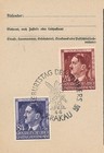 Fdc Stamp Germany Poland General Gov t Mi 117-9 Wwii Fdc Hitler Feldpost Krakau