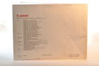 Canon Ae-1 Program Ae1 35mm Film Camera Instruction Owner s Manual Guide Vintage