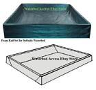 King Softsided Waterbed With Euro Top Water Mattress  Dual Heaters   Bladders