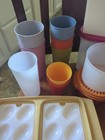 Vintage Lot Of  Tupperware 22 Pieces Some With Lids