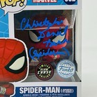 Christopher Daniel Barnes Autographed Marvel Spider-man Funko Pop  932 Chase Oc