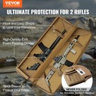 Vevor Rifle Bag 42 Inch Tactical Double Long Gun Bag For 2 Rifles   2 Pistols