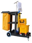  79191 Janitorial Cart  Commercial  Yellow grey 