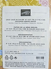 Stampin Up  2023-2025 In Color Dsp  29 Full Double Sided 6x6 Shts  Pcs   Retired