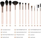 12pcs Makeup Brushes Kit Set Powder Foundation Eyeshadow Eyeliner Lip Brush New