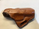 Desantis Brown Leather Holster Ruger P90 Lined Owb Used