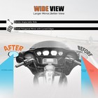 Nicecnc Aluminum Housing Mirrors Set For Harley Road King Special Flhrxs 2017-25