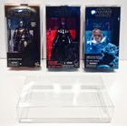 5 Box Protectors For Many  not All   Star Wars Black Series 6  Red Figures Read 