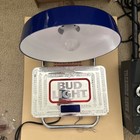 Bud Light Vintage Clock And Lamp Combo Retro Beer Advertising
