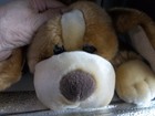 Animal Alley Brown -dog Plush 14   Toys R Us - 2000 - Vintage