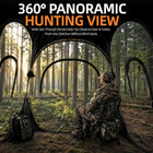 360   See Through Hunting Blind  58  Pop-up Camo Ground Blind For 2-3 Person With