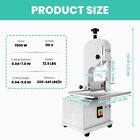 1500w Electric Meat Cutting Bandsaw With 19 3  X 15 3  Cutting Area Commercial