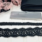 Vintage Lot Of Lace Trim  Edging  Sewing  Crafting  Doll Restoration  Yardage