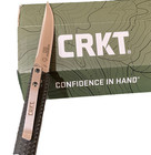 Crkt Ceo Edc Folding Pocket Knife Low Profile Black On Bl Ack 7096 New In Box