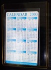 Britney Spears Vintage 2003 Thailand Special Calendar Card Mega Rare   