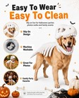 Pet Halloween Cats Dogs Glow-in-dark Medium large Skeleton Costume Dino