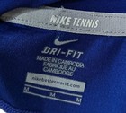 Nike Tennis Shirt Mens T-shirt Short Sleeve Blue Orange Tee Size Medium