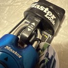 Master Lock 1500id Speed Dial Combination Lock Blue New