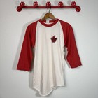 Vintage 1980 Van Halen Rare Canada Invasion Tour Concert Raglan Shirt Medium