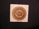 1968 Hyde Park  New York Wooden Nickel Token - Hyde Park  Ny 100th Wood Coin Buf
