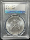 Pcgs Ms70 2015- w  American Silver Eagle West Point Struck 1oz  999 Silver Coin