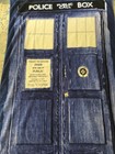 Doctor Who Beach Bath Towel 58    30  Police Call Box 100  Cotton Bbc Nice Cond