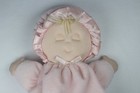 Eden Sleeping Plush Baby Doll Pink Satin Trim 10  Closed Eyes Vintage Lovey
