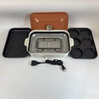 Bruno Compact Hot Plate Terracotta white Boe02 Grill Takoyaki Okonomiyaki Ac100v