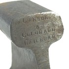 Vintage Carson   Colorado Railroad Train Track Paperweight 1880-1900 Souvenir