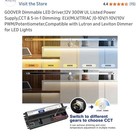 Goover Dimmable Led Driver Hardware Power 12v 300w  Gv-csa-j12v300w-u