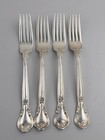 4 Gorham Chantilly Sterling Silver Dinner Forks No Monogram     Vintage 208g