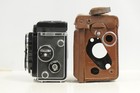 Rolleiflex  3 5f Planar With Cap  Case  Strap  Diffuser   Working Meter