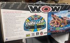 New  Wow Sports Giant Thriller 1-4 Person Raft Towable Inflatable Ski Boat Tube