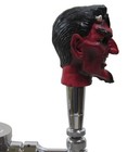 New Devil Skull Beer Tap Handle Collectible Bar Mancave America Brew Gas Usa Oil