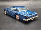 Vintage 1960 s Bandai Chrysler Valiant Tin Litho Toy Friction Car Works 1 24 