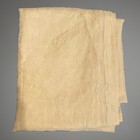 Window Scarf Crushed Voile Curtain Golden  Wheat 46 X 208