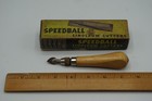 Speedball Linoleum Cutter E  Box   Blades Wood Handle Tool