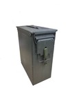 Lot Of 8 Mfh Us 50 Cal Metal Can Waterproof Military   Army Box Case 12x6x13