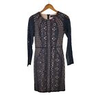 New Adeyln Rae Lace Dress Size Xs Knee Length Black Lined Party Event Evening
