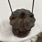 Vintage Japanese Cast Iron Pagoda Candle Lantern Garden Lantern Large 8 Lbs 