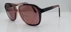 Vintage Aosafety Ec100 Brown Pilot Sunglasses Usa Frames Only