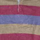 Vintage Mackinaw   Hudson Long Sleeve Color Block Rugby Shirt 90s Large