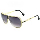 Sunglasses Gold Frame Black Lens Fashion Shades Men s Sunglasses Outdoor Trendy
