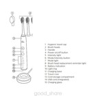 Electric Toothbrush Handle Hx992r For Philips Sonicare Diamondclean Smart 9300