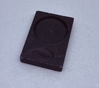 Vintage 1970s Chinese Calligraphy Duan Stone Inkstone Pen Holder Fish Art 3    35